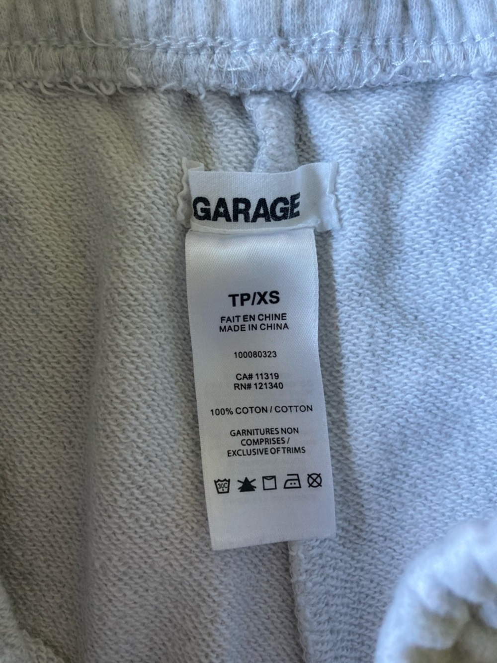Garage SoftTerry Low Rise Shorts - Picture 2 of 3